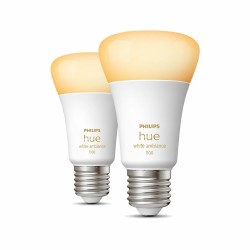 Ampoule à Puce Philips Pack de 2 E27 Blanc F E27 (2200K) (6500 K)