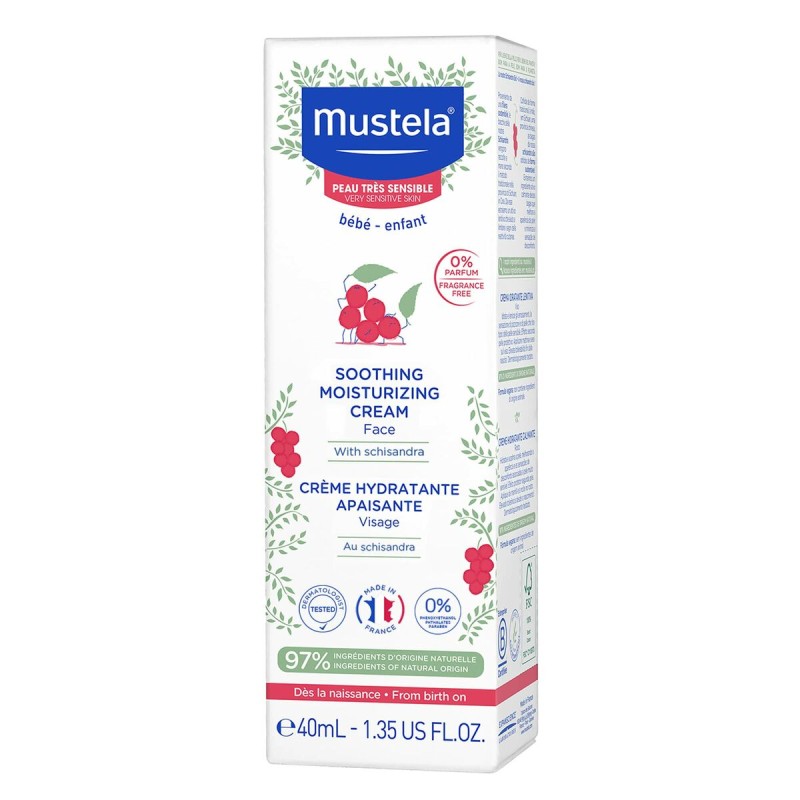 Hydrating Facial Cream for Babies Mustela 40 ml