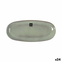 Plat à Gratin La Mediterránea Macarella green Oblongue 29 x 13,5 x 2,4 cm (24 Unités)
