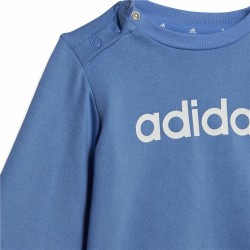 Kinder-Trainingsanzug Adidas Lin Fl Jog Blau