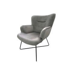 Siège DKD Home Decor Gris Métal 67 x 81 x 87 cm