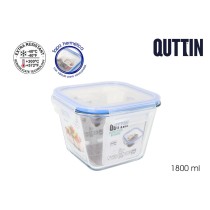 Lunch box Quttin Squared 1,8 L (6 Units)