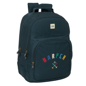 Schulrucksack Harper & Neyer Marineblau 32 x 42 x 15 cm