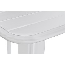 Tisch-Set mit 2 Stühlen Home ESPRIT Weiß Metall Polypropylen 60 x 60 x 102 cm
