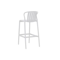 Tisch-Set mit 2 Stühlen Home ESPRIT Weiß Metall Polypropylen 60 x 60 x 102 cm