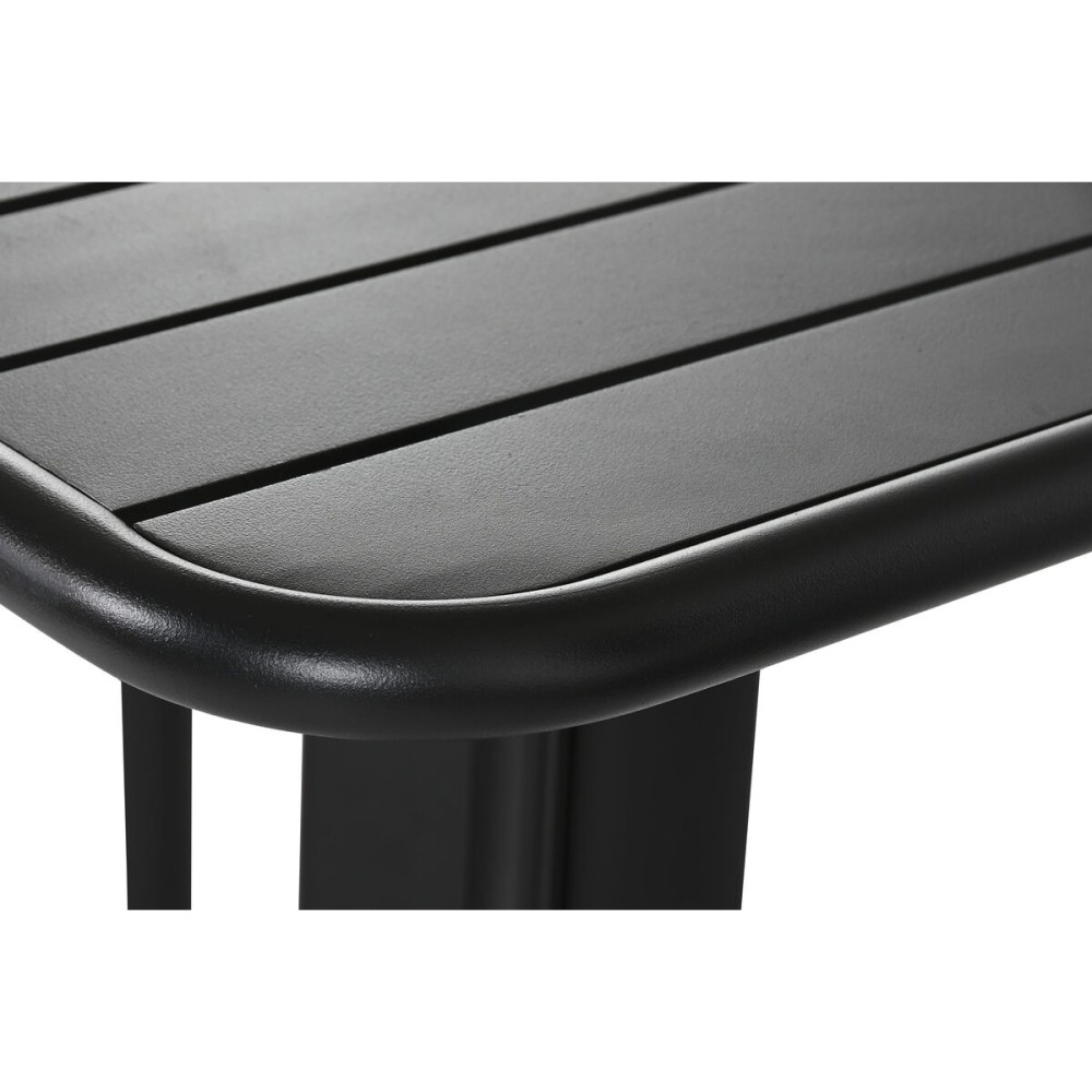 Tisch-Set mit 2 Stühlen Home ESPRIT Schwarz Metall Polypropylen 60 x 60 x 102 cm