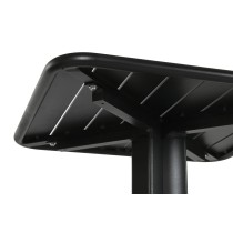 Tisch-Set mit 2 Stühlen Home ESPRIT Schwarz Metall Polypropylen 60 x 60 x 102 cm