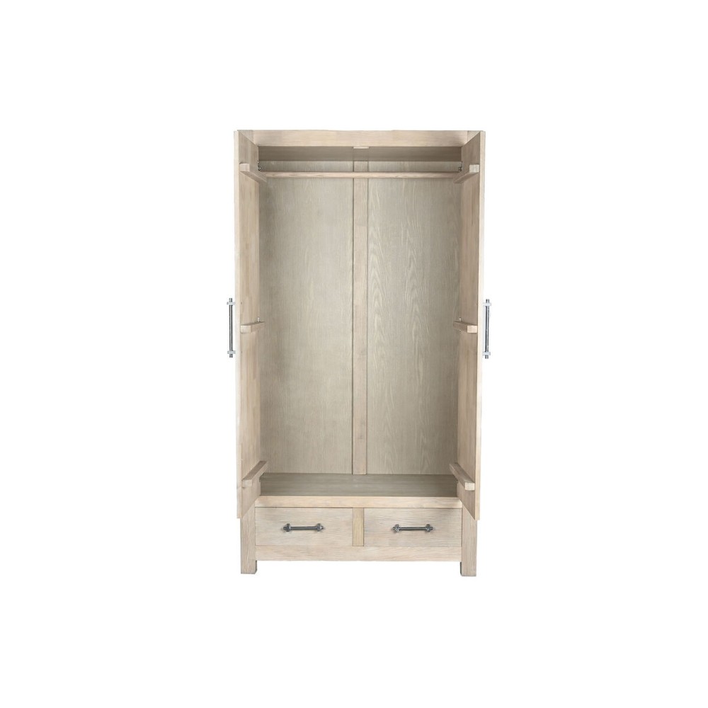Cupboard Home ESPRIT Natural Wood 108 x 55 x 200 cm