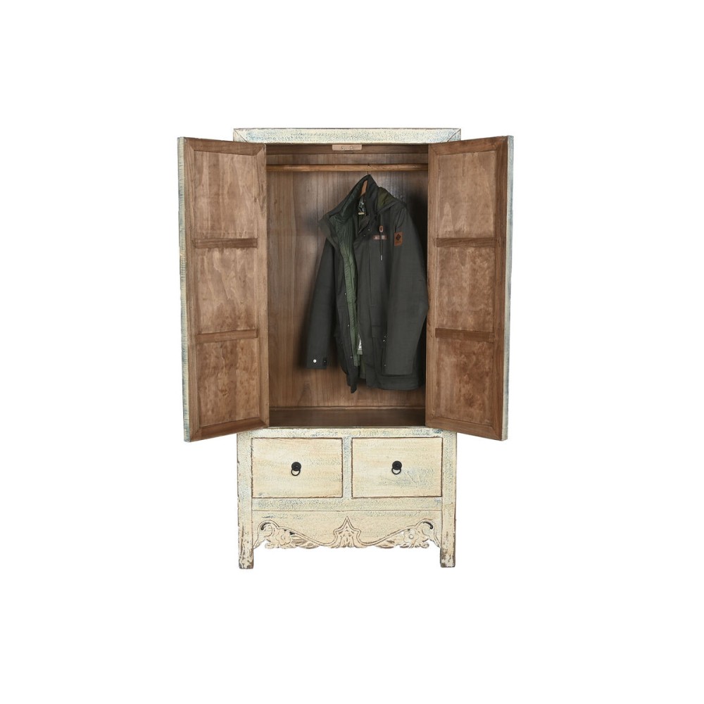 Schrank Home ESPRIT zweifarbig Metall Tanne 88 x 52 x 180 cm