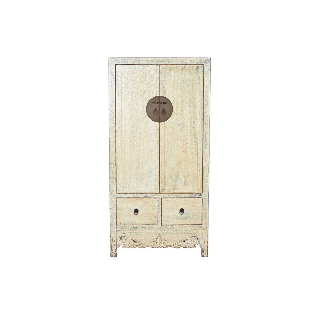 Armoire Home ESPRIT Bicolore Métal Sapin 88 x 52 x 180 cm