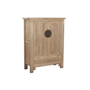 Schrank Home ESPRIT natürlich Ulmenholz 102 x 40 x 132 cm