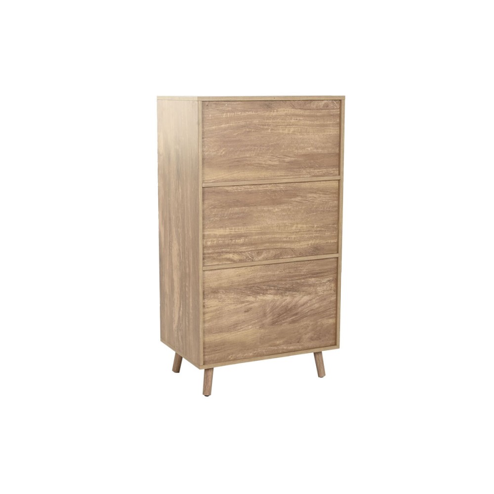 Cupboard Home ESPRIT Brown Golden Wood MDF Wood 60 x 40 x 110 cm
