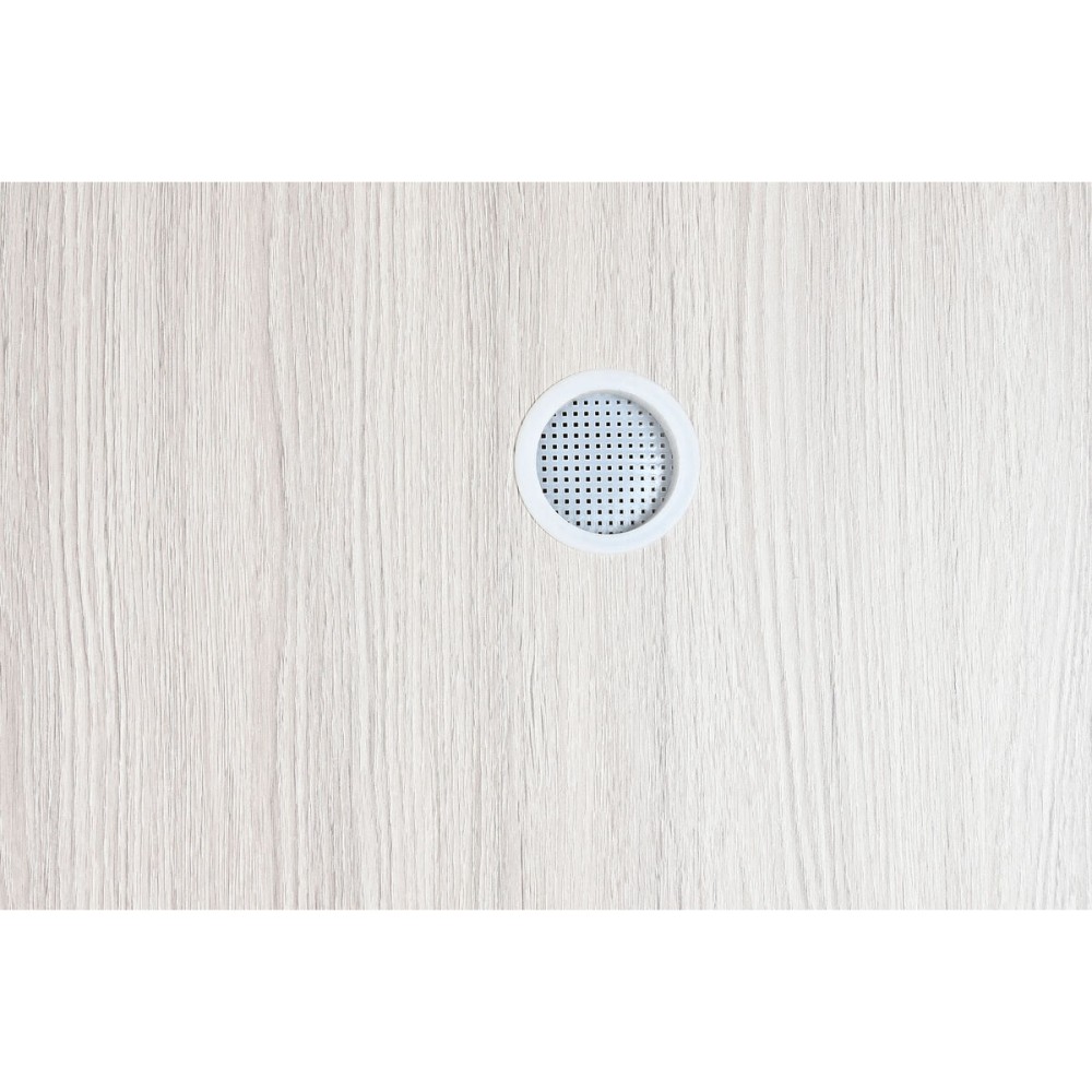 Cupboard Home ESPRIT Light grey Metal MDF Wood