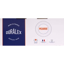 Assiettes Duralex Picardie Transparent 12 Pièces (2 Unités)