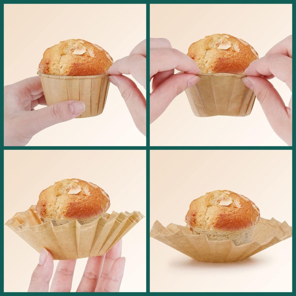 Set of Cake Tins Algon Paper 5 x 4 cm 50 Pieces (36 Units)