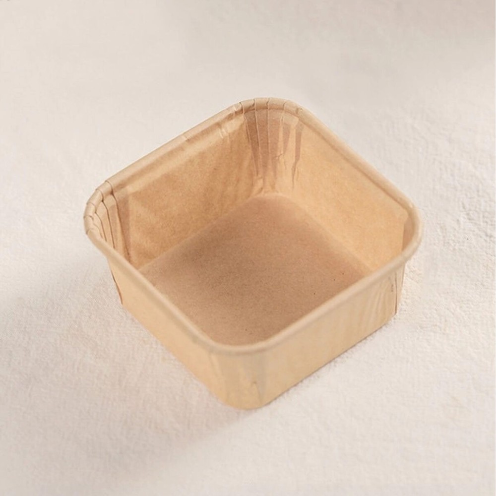 Backformen-Set Algon Papier 6,5 x 6,5 x 3,5 cm 25 Stücke (36 Stück)