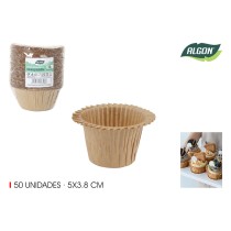 Backformen-Set Algon Papier 5 x 3,8 cm 50 Stücke (36 Stück)
