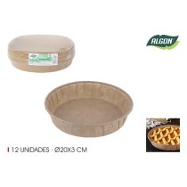 Backformen-Set Algon Papier 20 x 4 cm 12 Stücke (24 Stück)