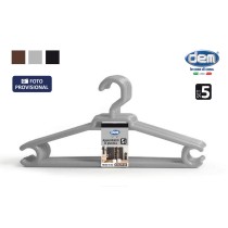Jeu de porte-manteaux Dem Colores Plastique 42 x 20 cm 5 Pièces (12 Unités)