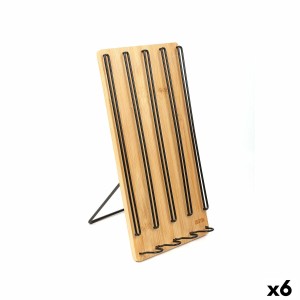 Organizer für Kaffeekapseln Quttin Bambus 35 x 18 x 4 cm 40 Kaffeekapseln (6 Stück)