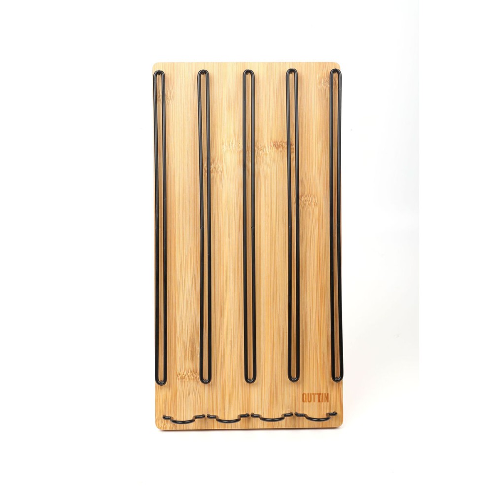 Organizer für Kaffeekapseln Quttin Bambus 35 x 18 x 4 cm 40 Kaffeekapseln (6 Stück)