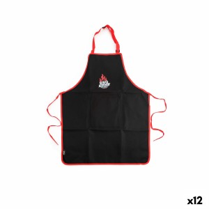 Schürze Algon 61 x 75,5 cm Schwarz Grill