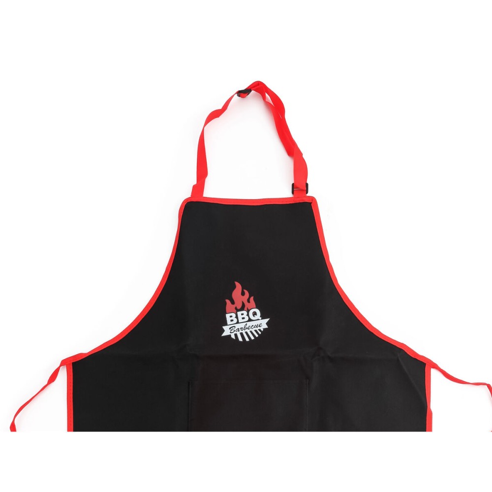 Schürze Algon 61 x 75,5 cm Schwarz Grill