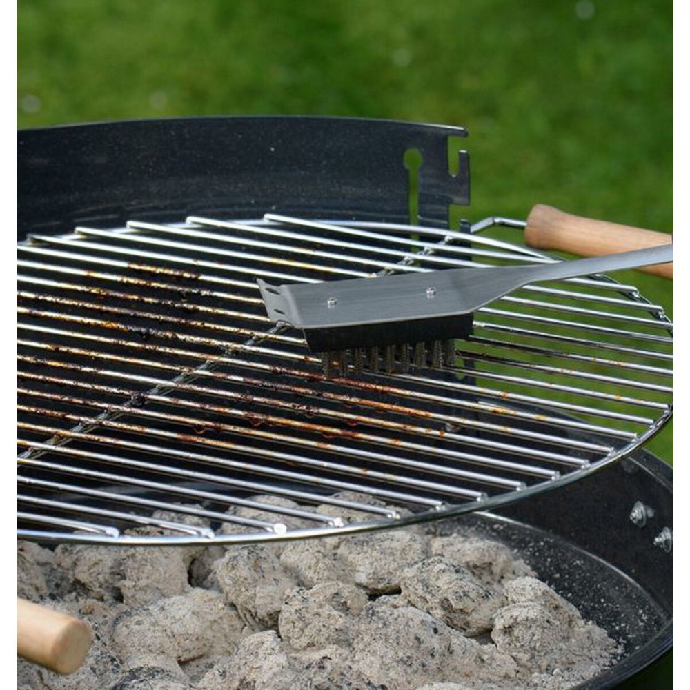 Grillreinigungsbürste Algon 44 x 6,5 x 4,5 cm Stahl (12 Stück)