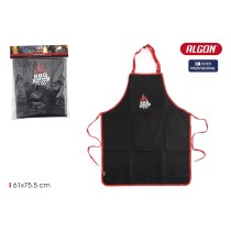 Schürze Algon 61 x 75,5 cm Schwarz Grill