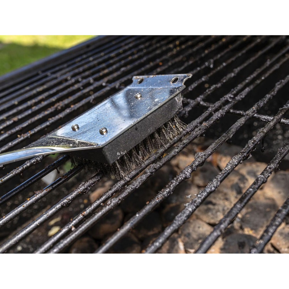 Grillreinigungsbürste Algon 44 x 6,5 x 4,5 cm Stahl (12 Stück)