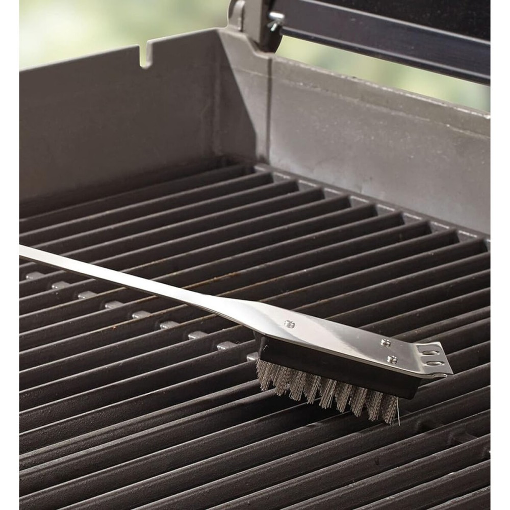 Grillreinigungsbürste Algon 44 x 6,5 x 4,5 cm Stahl (12 Stück)
