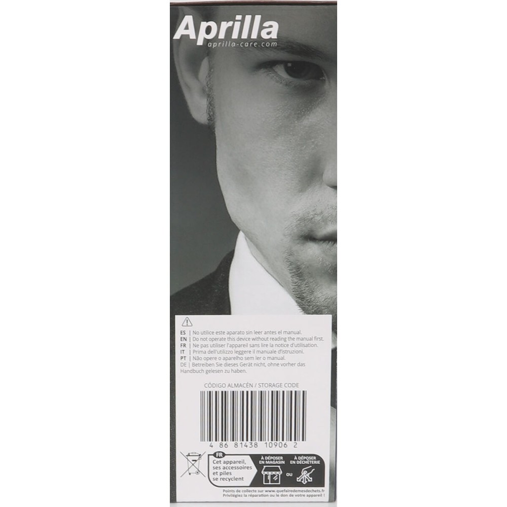 Rasoir electrique Aprilla Noir (6 Unités)