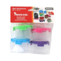 Ensemble de Boîtes à Lunch Privilege 65 ml Mini 4 Pièces (24 Unités)
