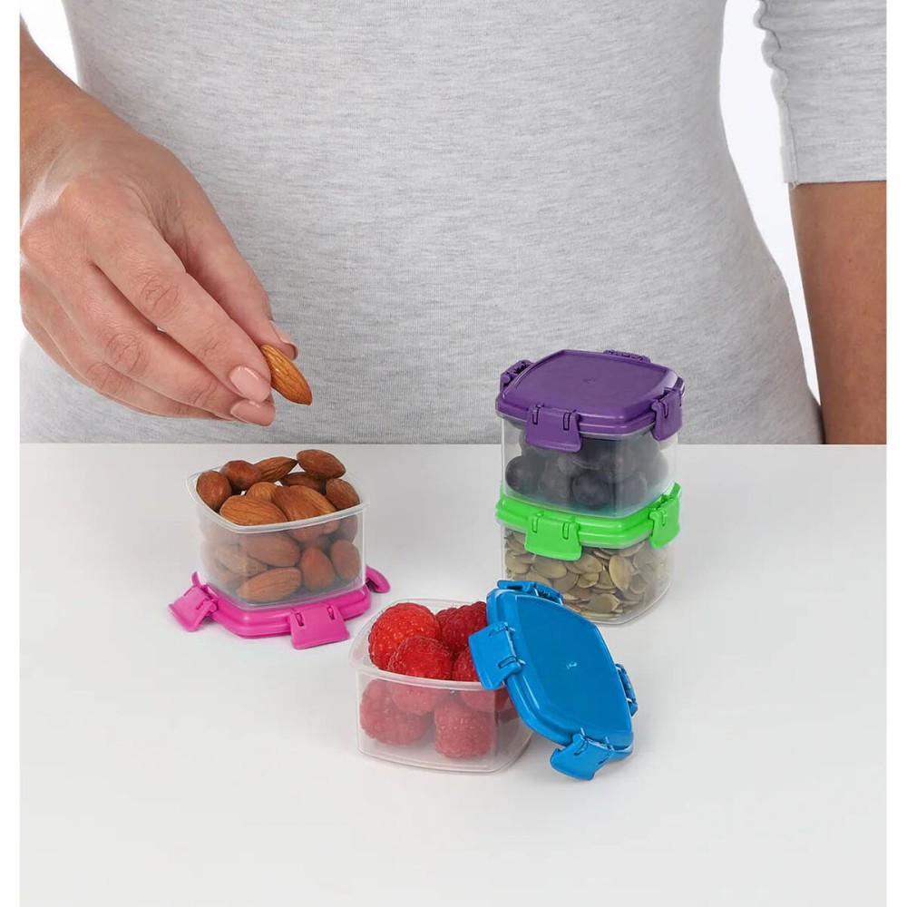 Ensemble de Boîtes à Lunch Privilege 65 ml Mini 4 Pièces (24 Unités)