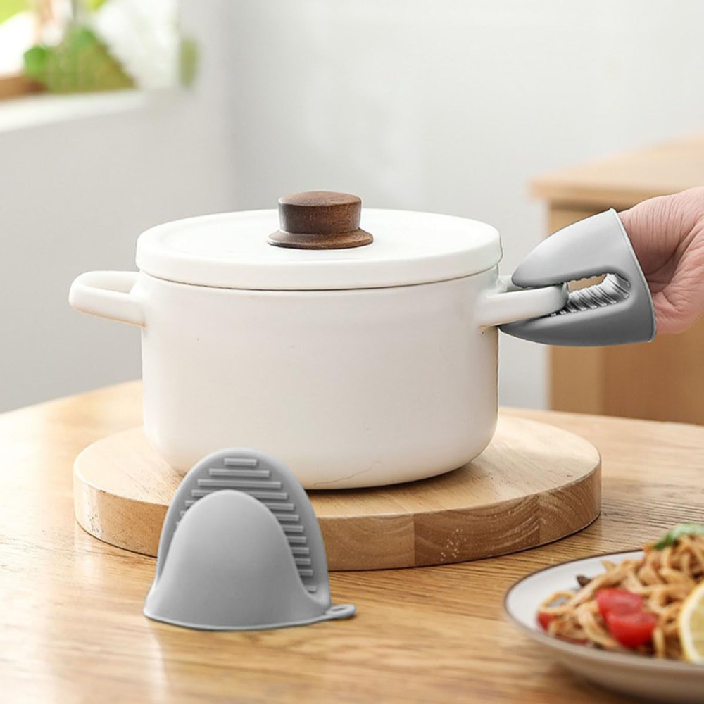 Oven Pot Holder Quttin Silicone 11 x 7,5 x 10 cm 2 Pieces (24 Units)