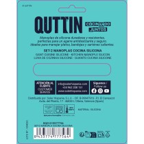 Oven Pot Holder Quttin Silicone 11 x 7,5 x 10 cm 2 Pieces (24 Units)