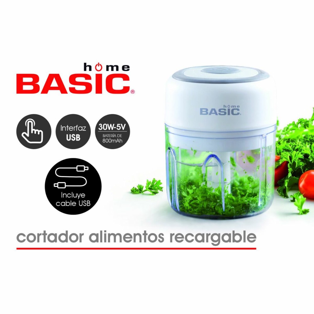 Coupeur de Légumes Basic Home 250 ml 11,8 x 9,2 cm (8 Unités)