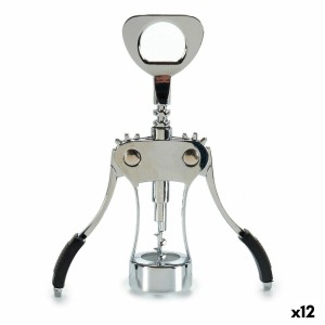 Korkenzieher Kinvara 25828 Metall Silikon 4 x 19 x 5,7 cm (12 Stück)