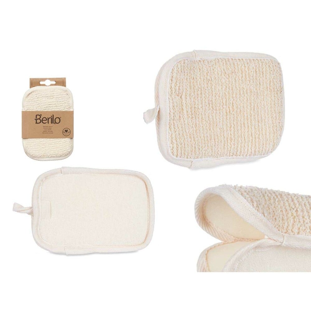 Peeling-Handschuh Berilo B7081-5 Weiß Beige (12 Stück)