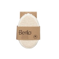 Body Sponge Berilo B7081-8 White Beige 15 x 5 x 10 cm (12 Units)