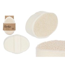 Body Sponge Berilo B7081-8 White Beige 15 x 5 x 10 cm (12 Units)