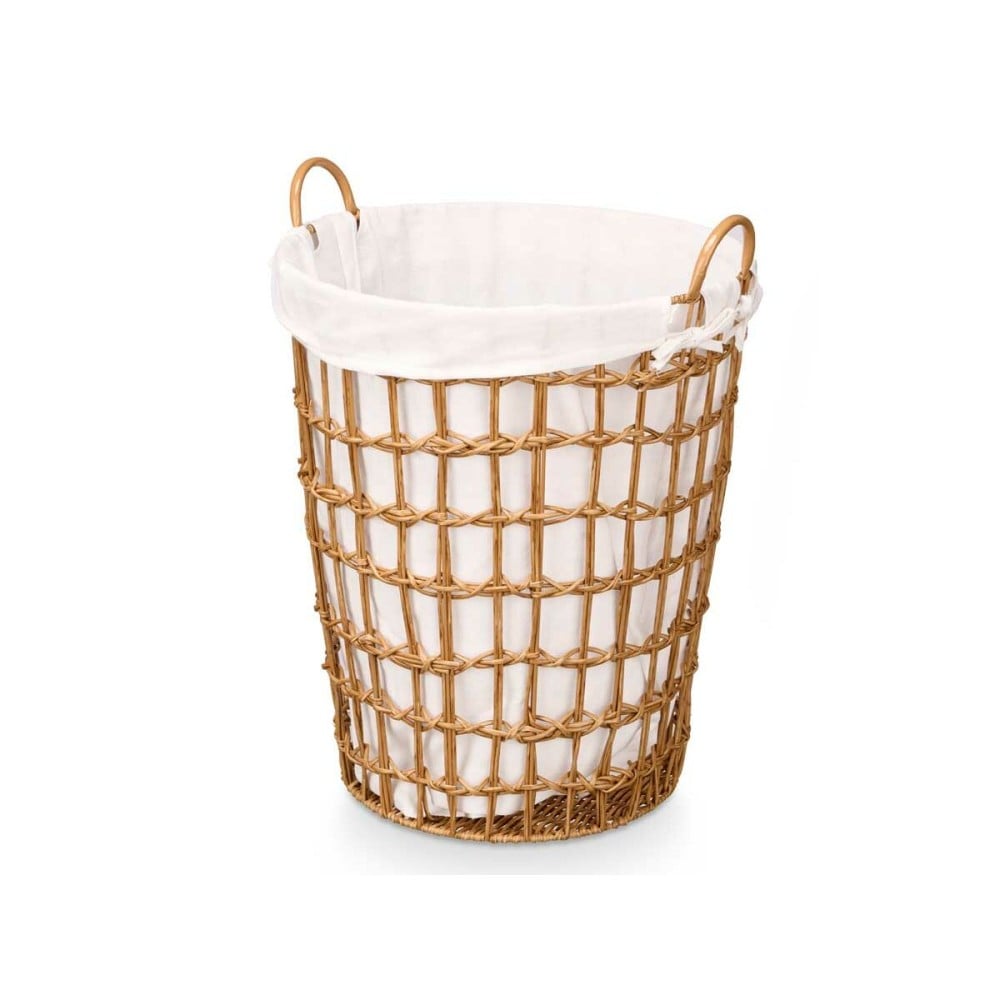 Basket Kipit HX30552 Natural Polyester Cloth polypropylene Iron Plastic 50 % cotton (6 Units)