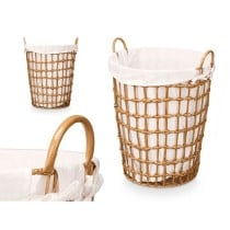 Basket Kipit HX30552 Natural Polyester Cloth polypropylene Iron Plastic 50 % cotton (6 Units)