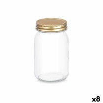 Topf Vivalto CWDH03-8PK Durchsichtig Gold 500 ml (8 Stück)