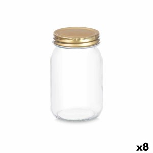 Topf Vivalto CWDH03-8PK Durchsichtig Gold 500 ml (8 Stück)