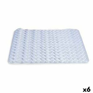 Bath rug Berilo AR1910104 Transparent PVC 0,03 x 50 x 50 cm (6 Units)