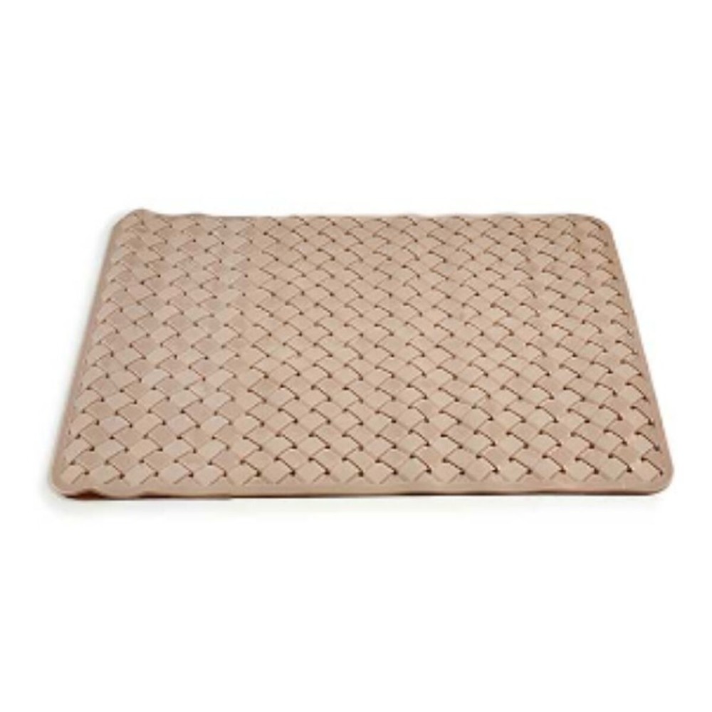 Bath rug Berilo AR1910106 Beige PVC 0,03 x 50 x 50 cm (6 Units)
