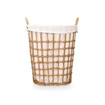 Korb Kipit HX30555 natürlich Polyester Stoff Polypropylen Eisen Kunststoff 50 % Baumwolle (6 Stück)