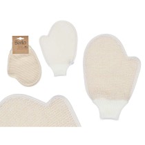 Peeling-Handschuh Berilo B7081-12 Weiß Beige (12 Stück)