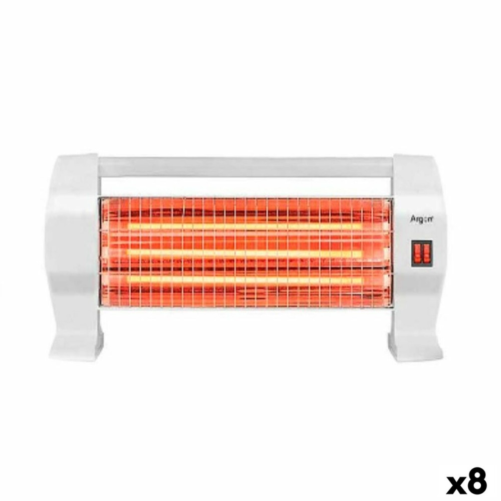 Elektro-Halogenheizer Argon W-HH1231 Weiß 1200 W (8 Stück)